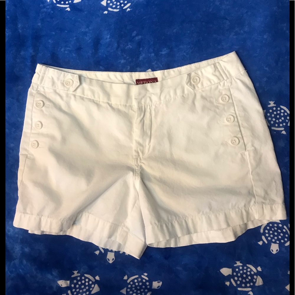 White Shorts